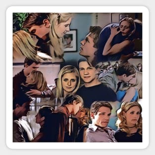 Buffy and Riley | BTVS Sticker